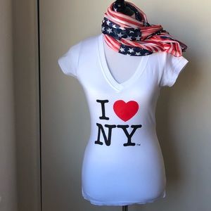 I Love. New York screen print Heart T-Shirt